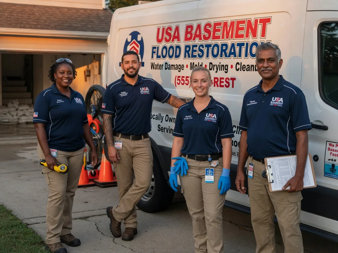 Basement Flood Cleanup company in Olive Branch, MS